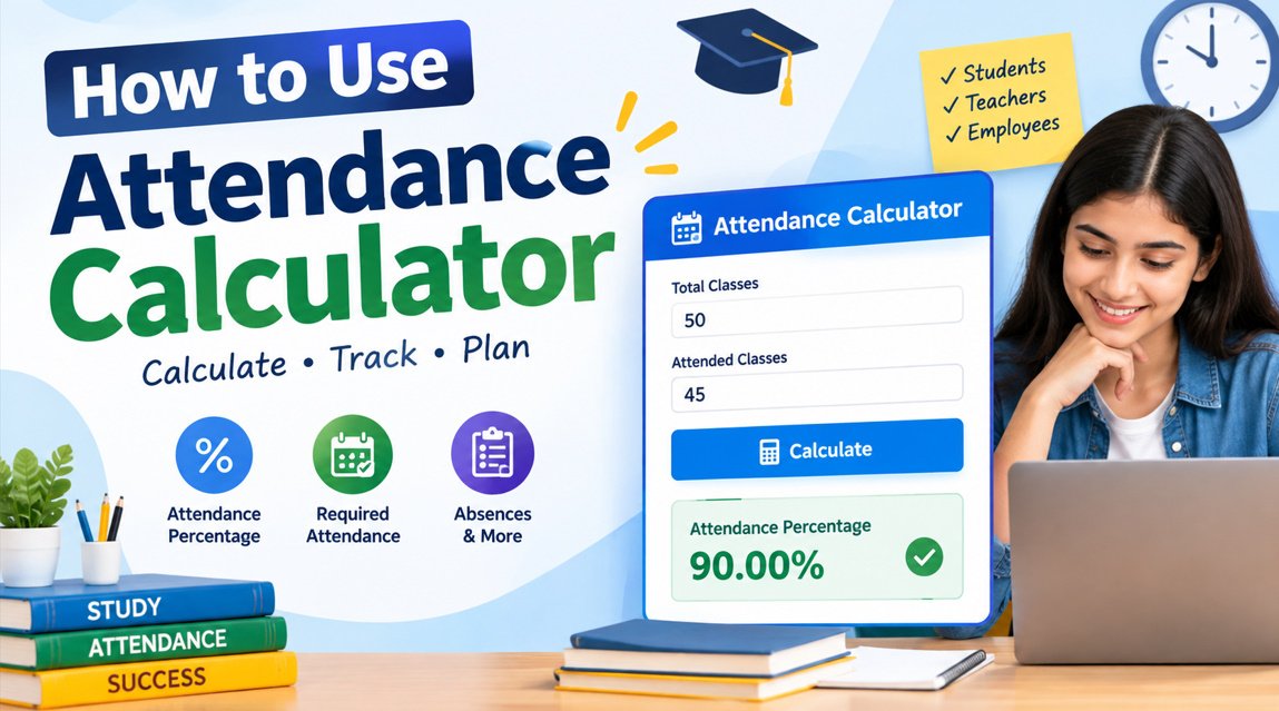 How to use Attendance Calculator.